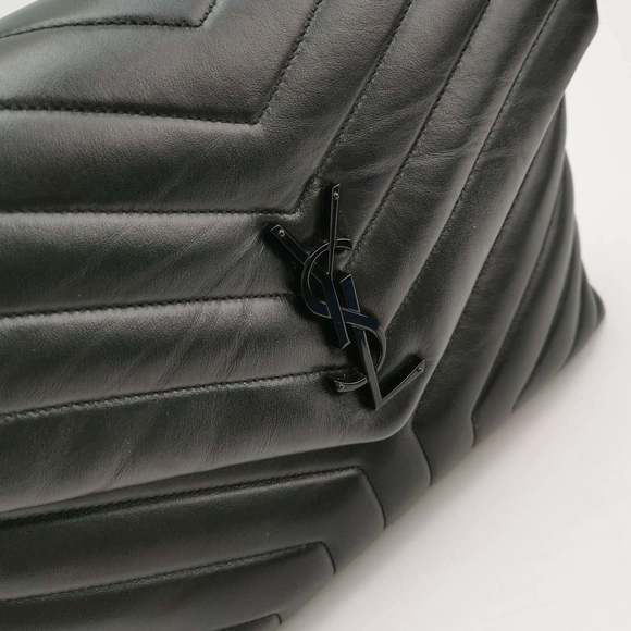 Saint Laurent Medium So Black Calfskin Leather Bag with Black Hardware - Picture 8 of 14